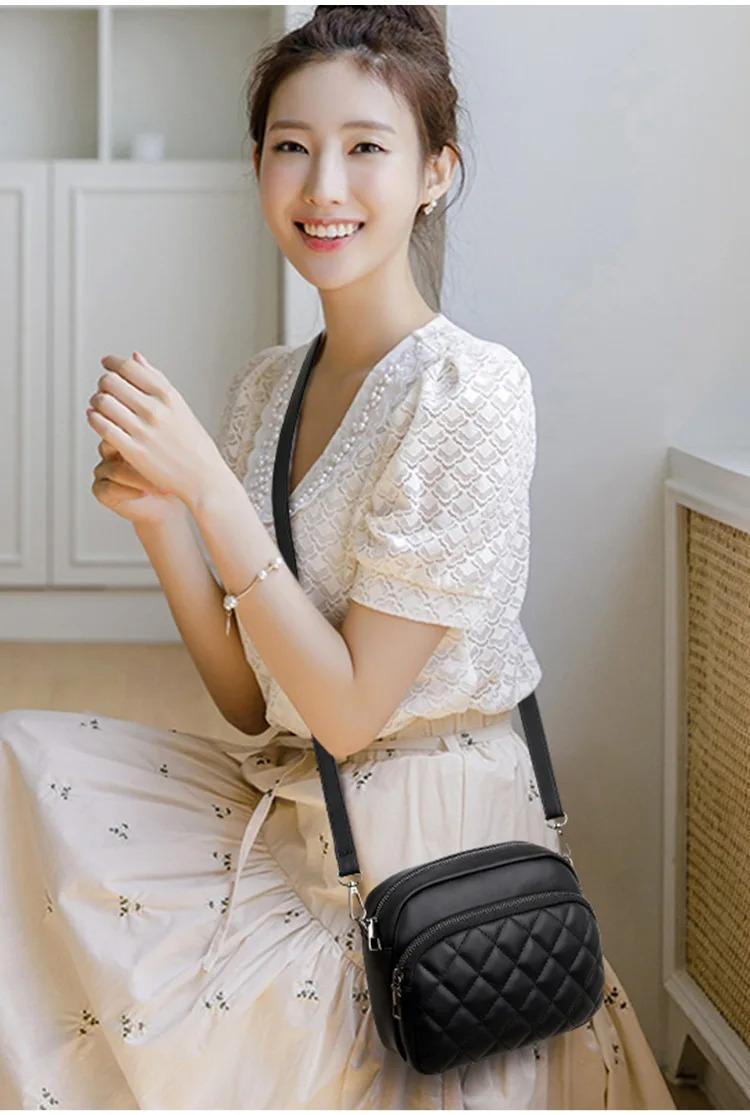 Elegant Brown PU Leather Embroidered Shoulder Bag for Women – Stylish & Durable