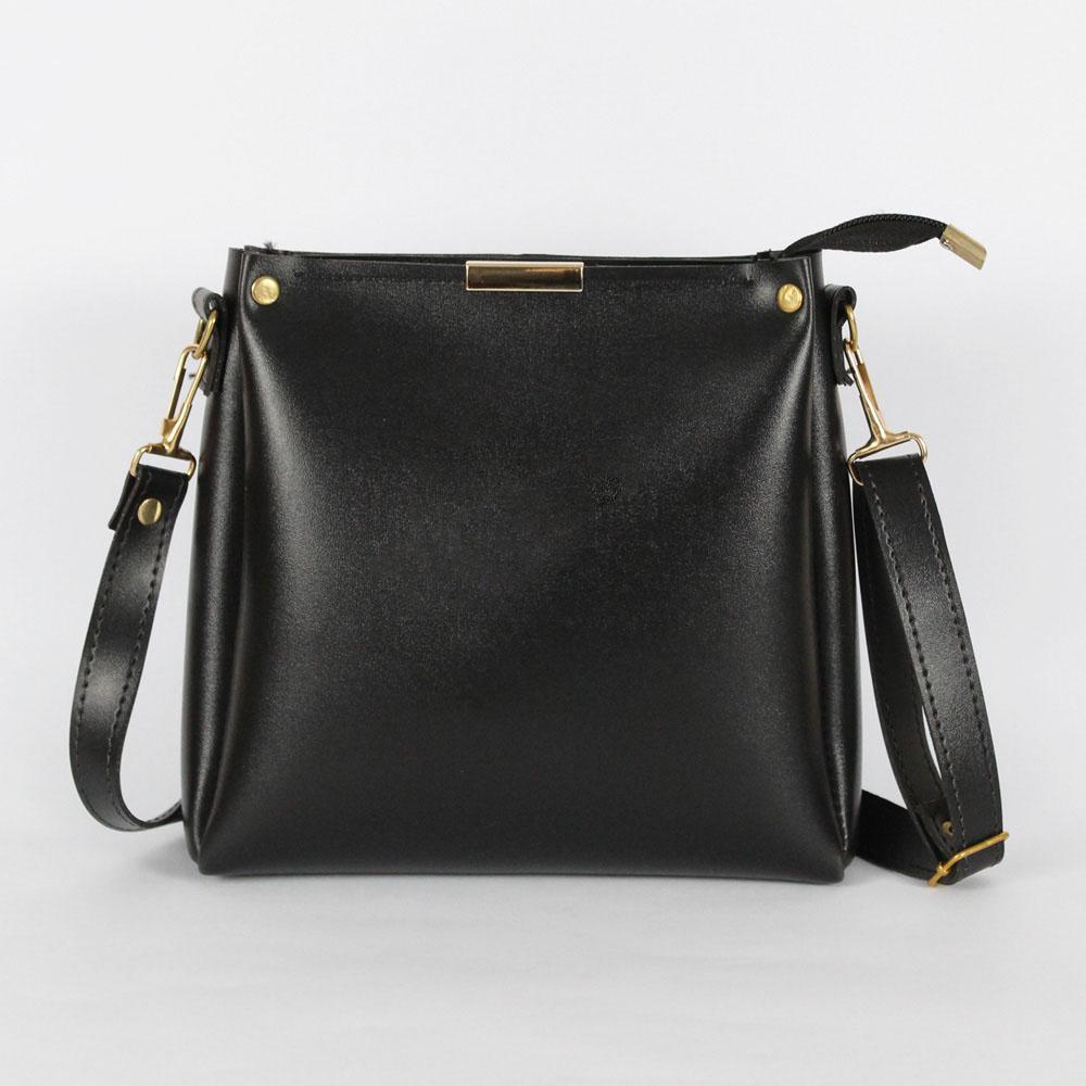 Girl’s Plain Rexine Hand Bag – Stylish & Elegant