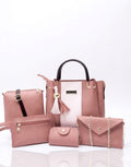 Chic 5-Piece Handbag Set for Girls