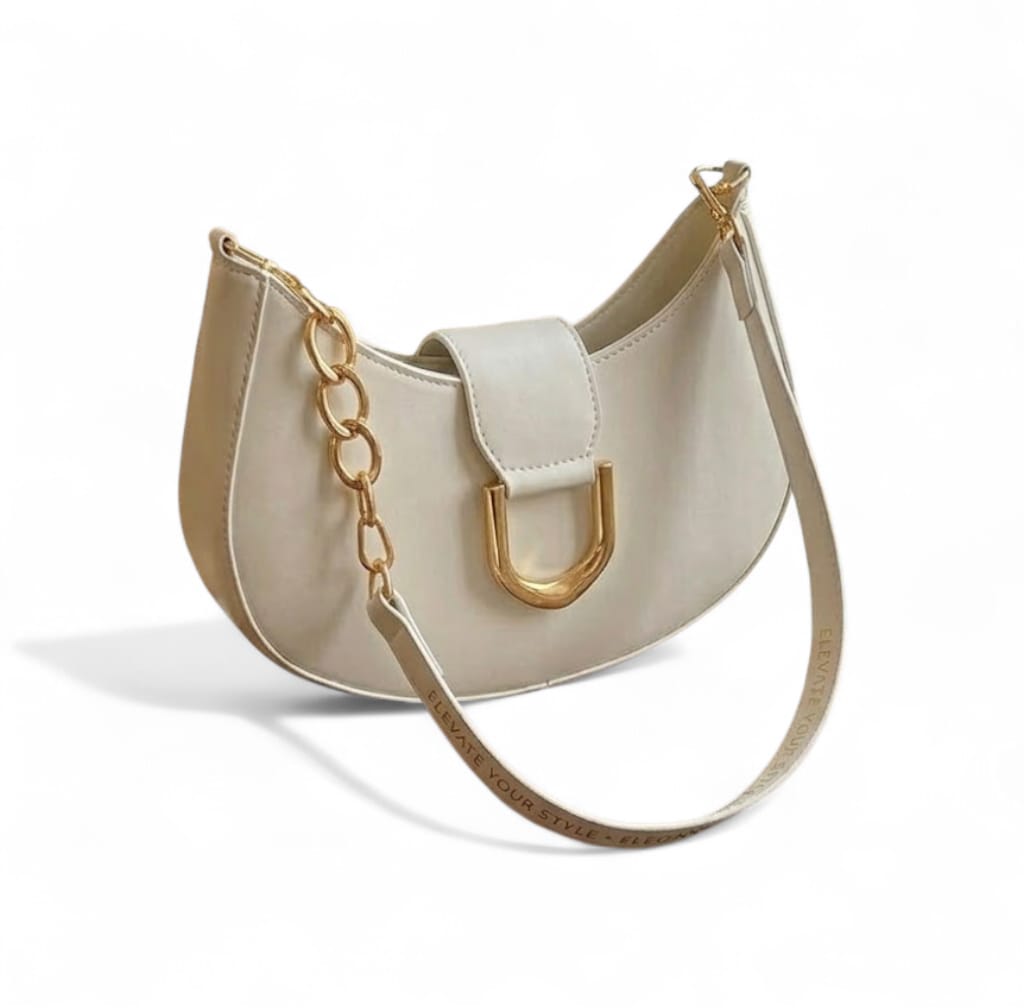 Girl's PU Leather Plain Hand Bag