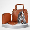 PU Leather 2-Piece Women's Bag Set